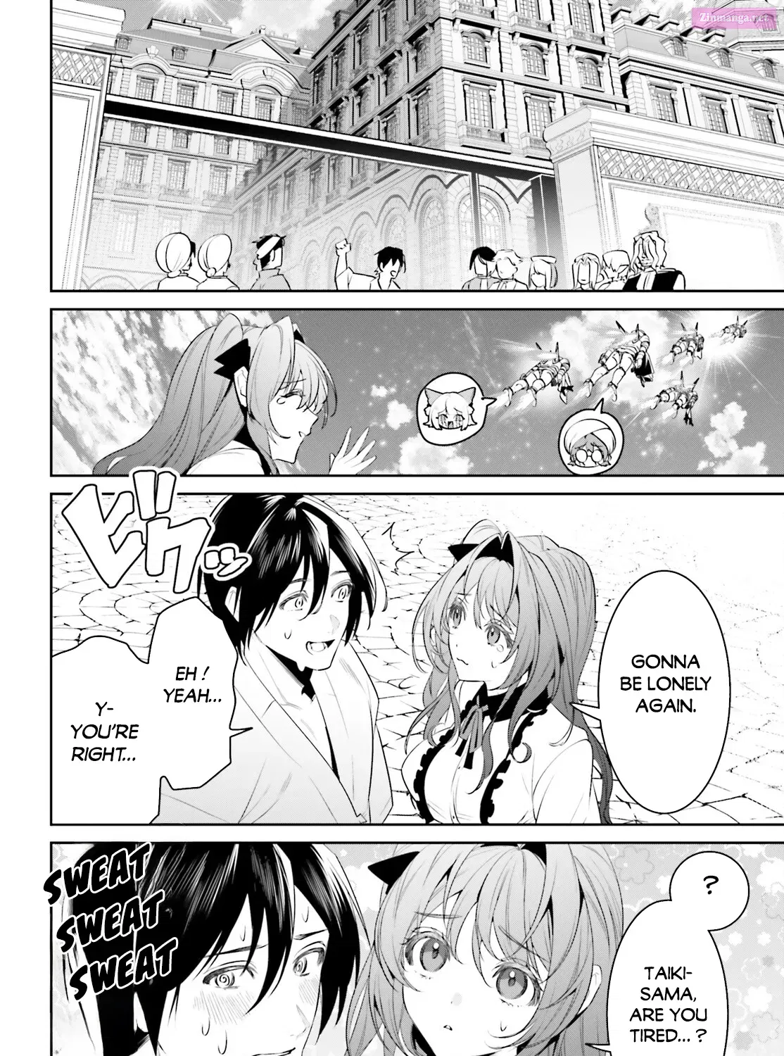 Tenkuu no Shiro o Moratta no de Isekai de Tanoshiku Asobitai Zinmanga X Chapter 40 Page 48
