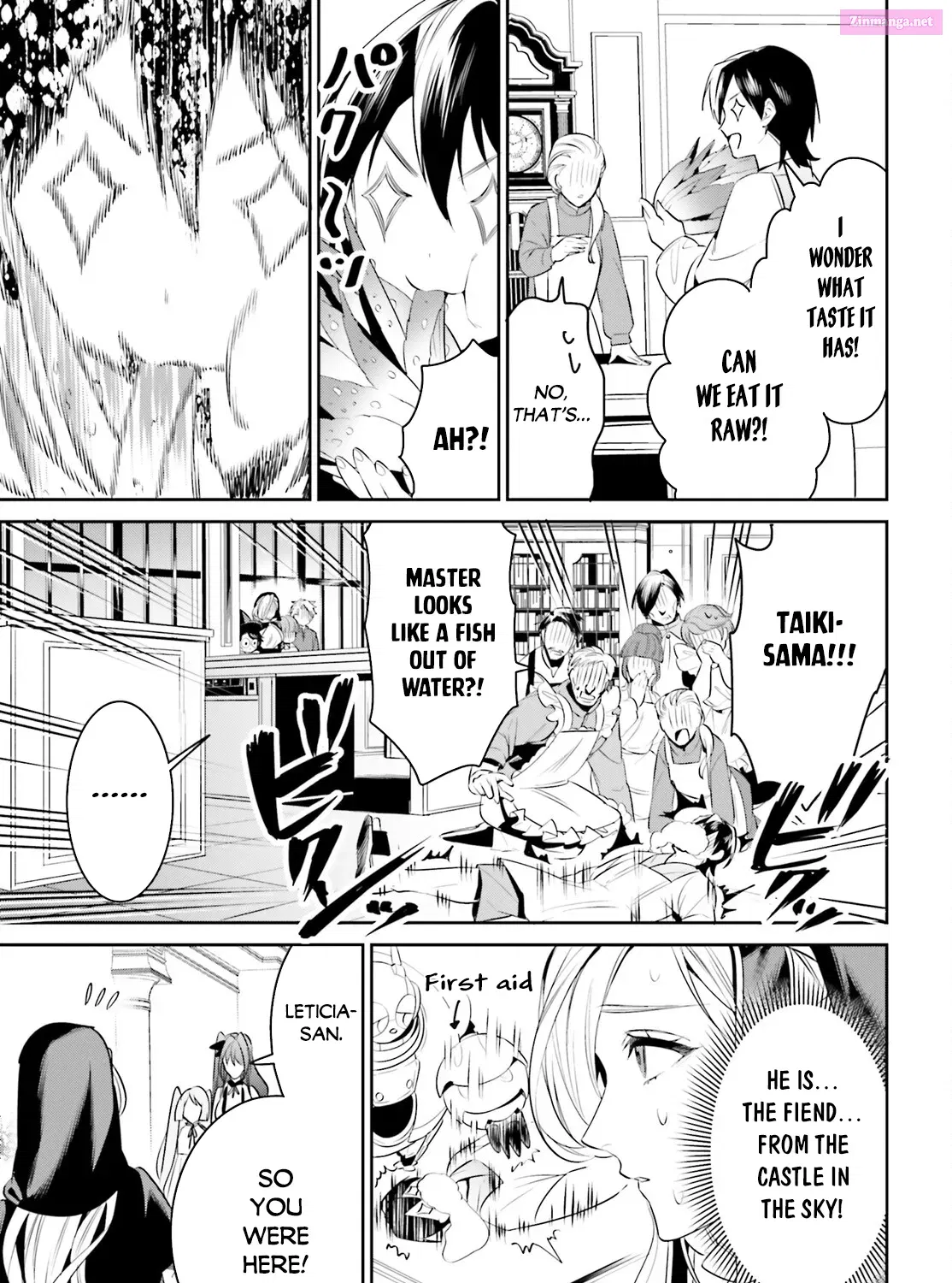 Tenkuu no Shiro o Moratta no de Isekai de Tanoshiku Asobitai Zinmanga X Chapter 37 Page 14