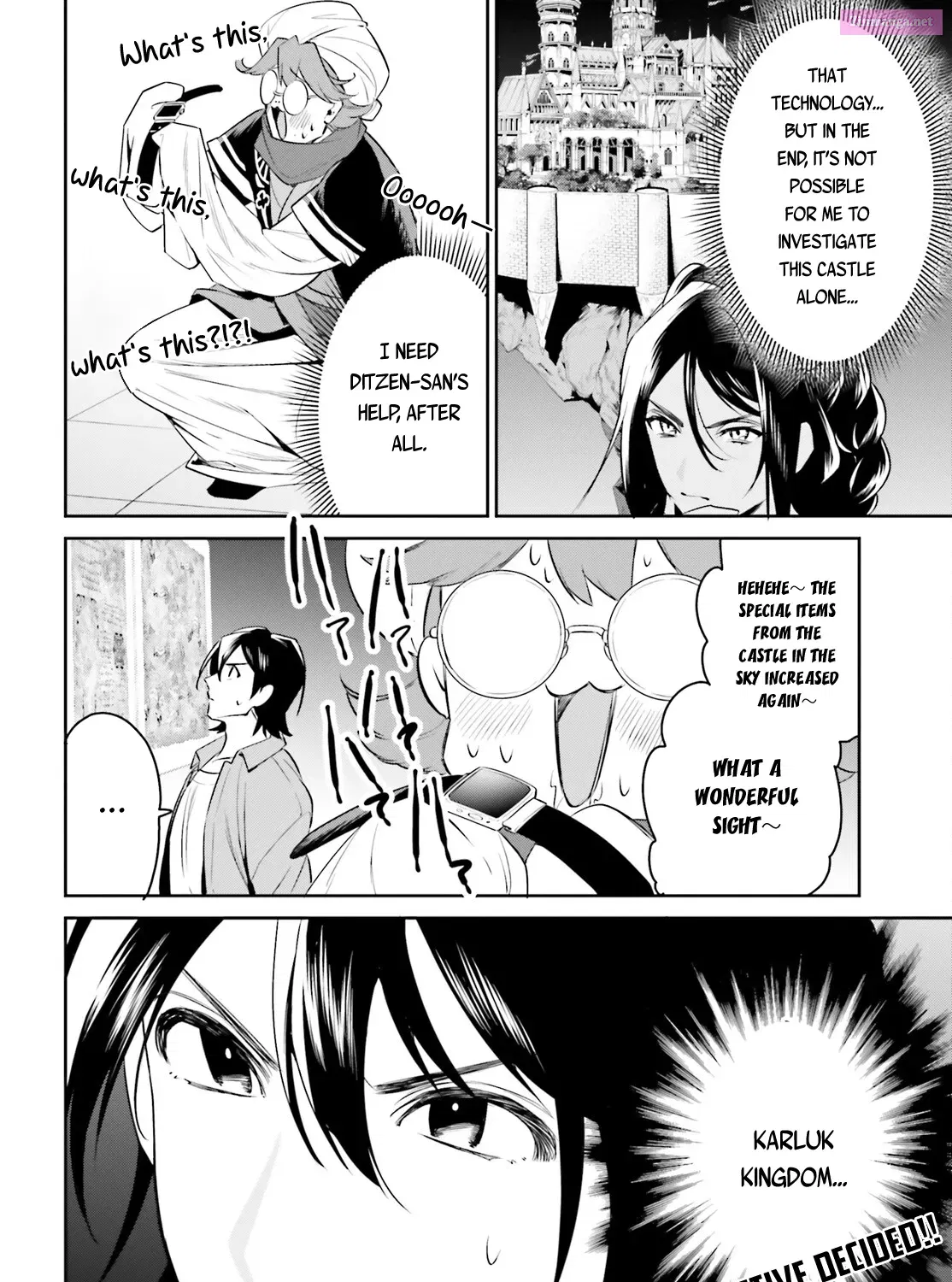 Tenkuu no Shiro o Moratta no de Isekai de Tanoshiku Asobitai Zinmanga X Chapter 30 Page 48