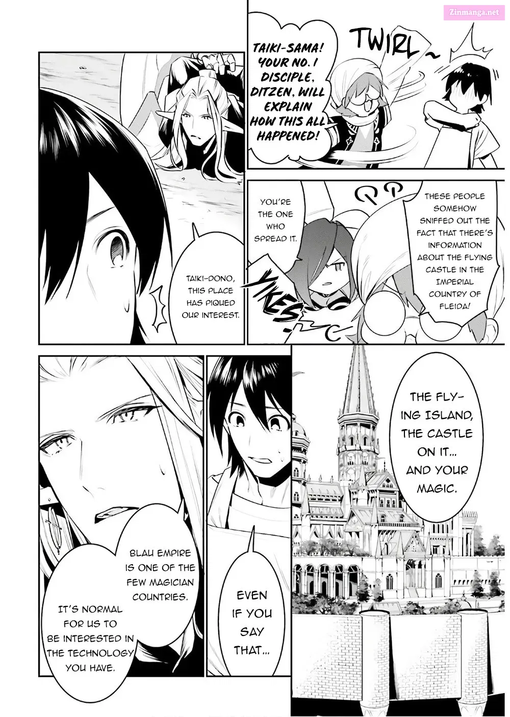 Tenkuu no Shiro o Moratta no de Isekai de Tanoshiku Asobitai Zinmanga X Chapter 16 Page 11