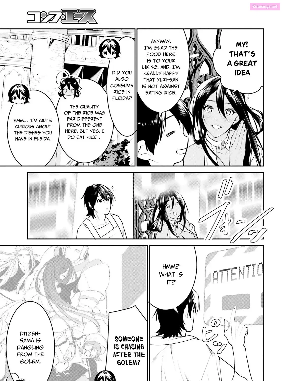 Tenkuu no Shiro o Moratta no de Isekai de Tanoshiku Asobitai Zinmanga X Chapter 15 Page 54