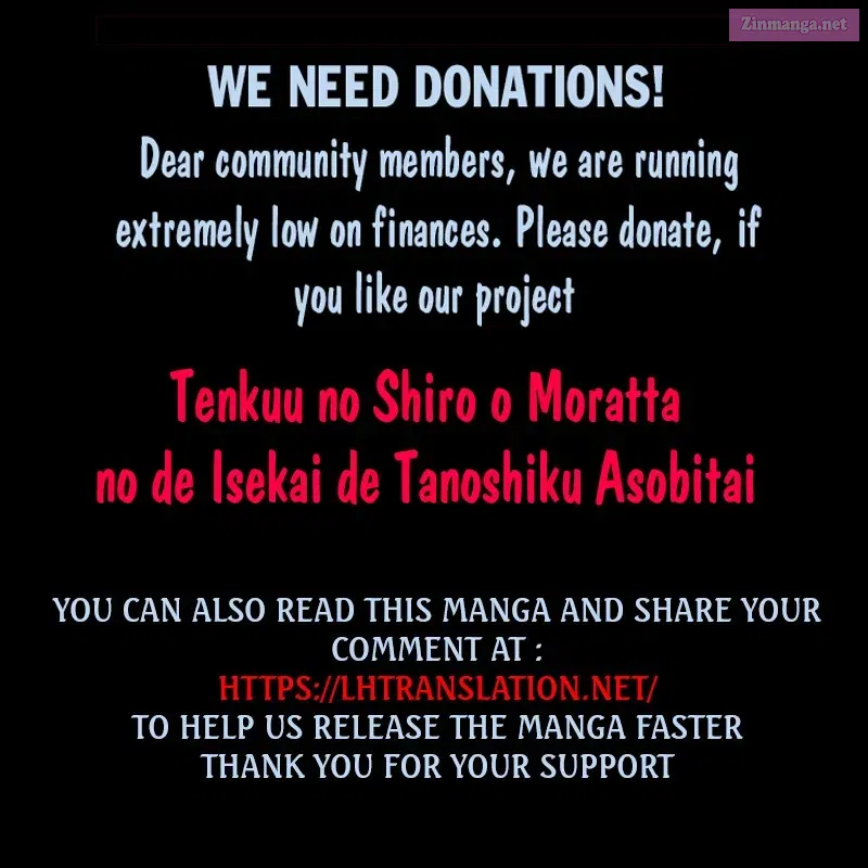 Tenkuu no Shiro o Moratta no de Isekai de Tanoshiku Asobitai Zinmanga X Chapter 15 Page 58