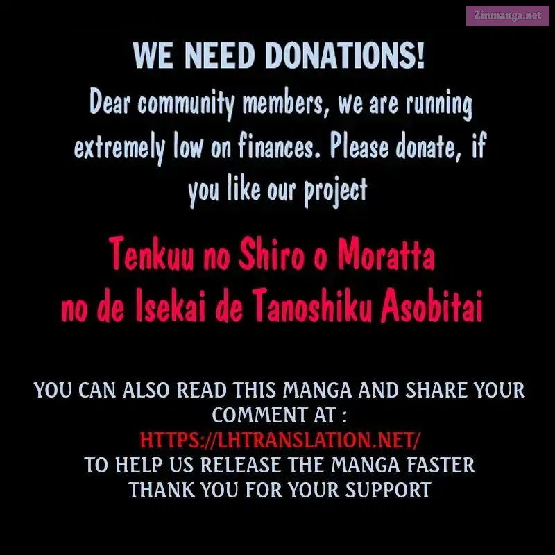 Tenkuu no Shiro o Moratta no de Isekai de Tanoshiku Asobitai Zinmanga X Chapter 7 Page 23