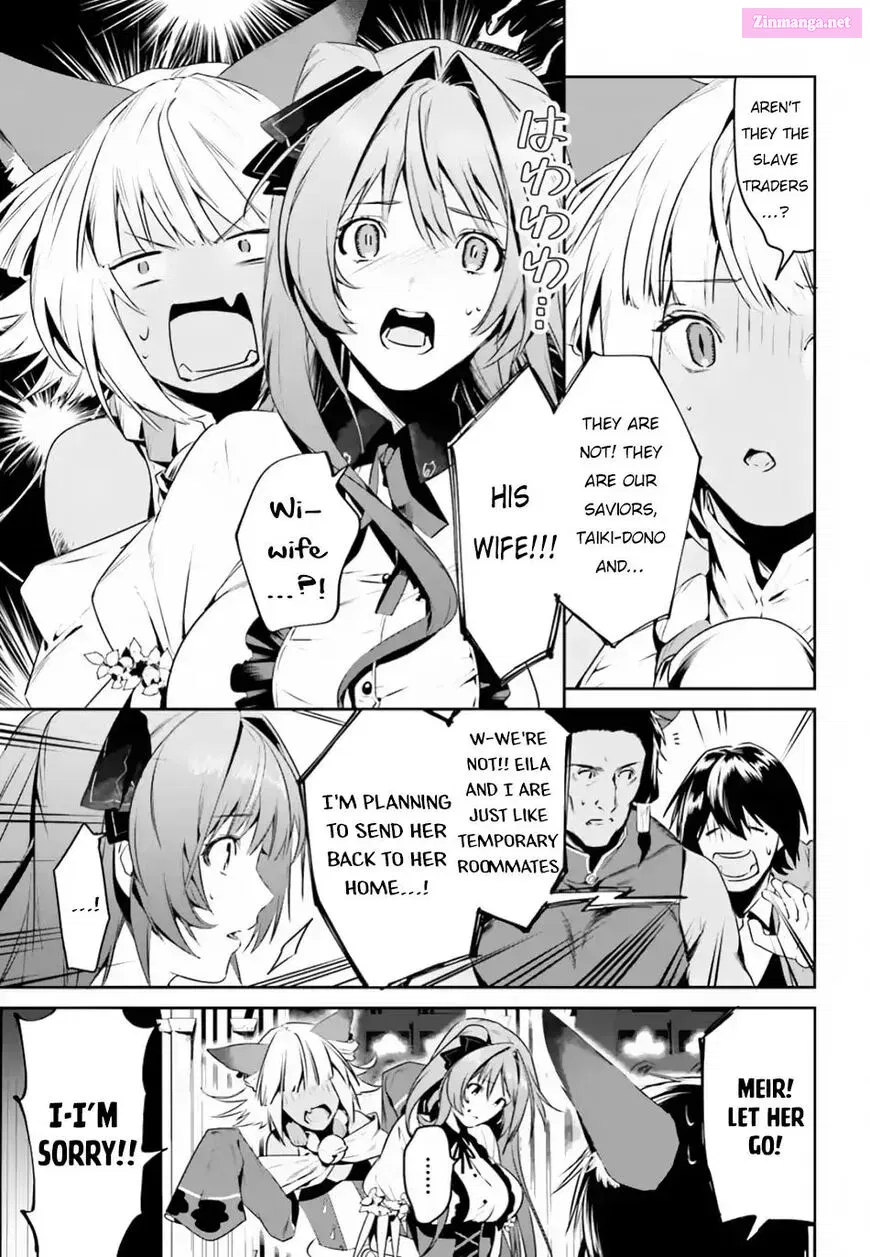 Tenkuu no Shiro o Moratta no de Isekai de Tanoshiku Asobitai Zinmanga X Chapter 4 Page 3