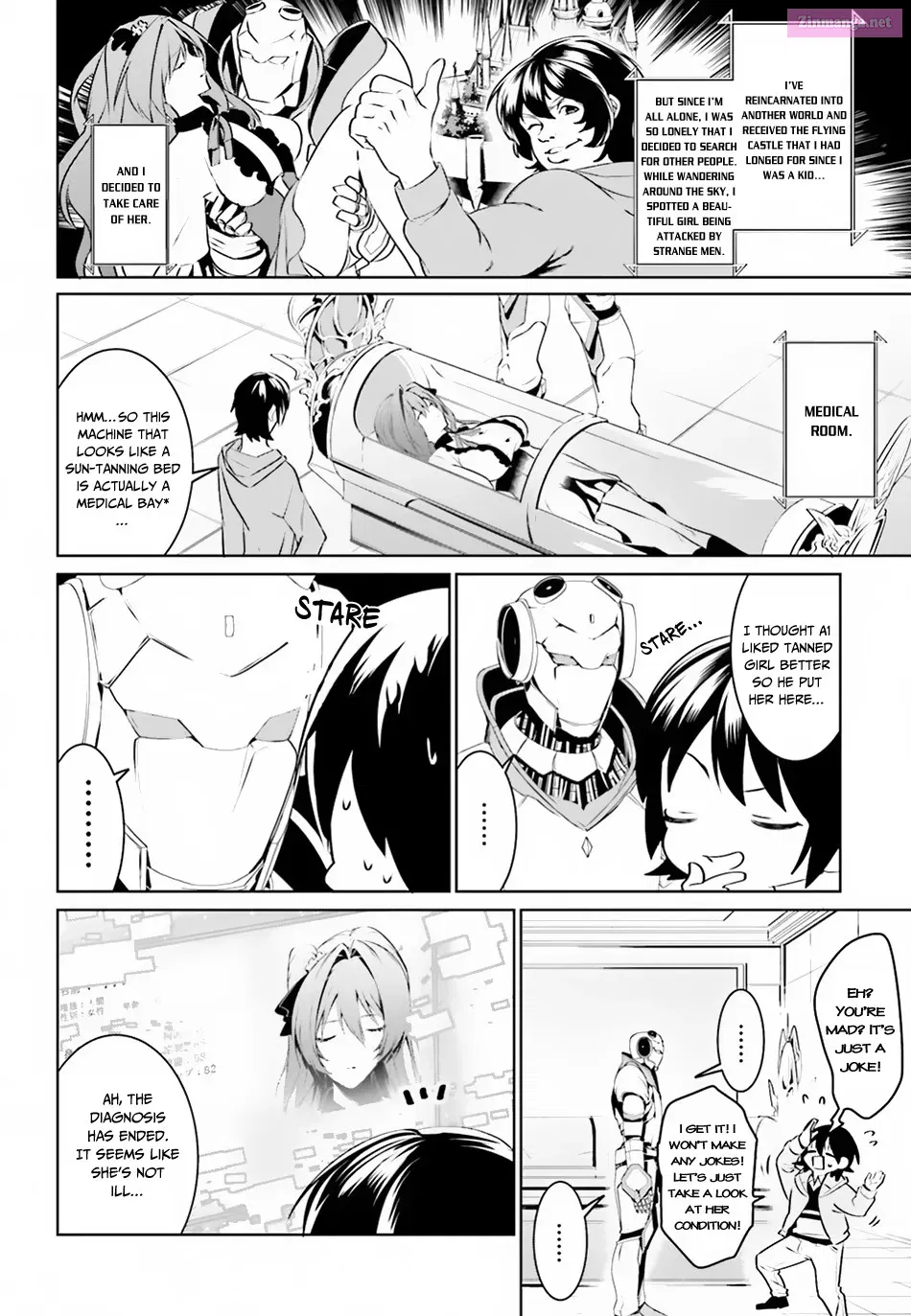 Tenkuu no Shiro o Moratta no de Isekai de Tanoshiku Asobitai Zinmanga X Chapter 2 Page 3