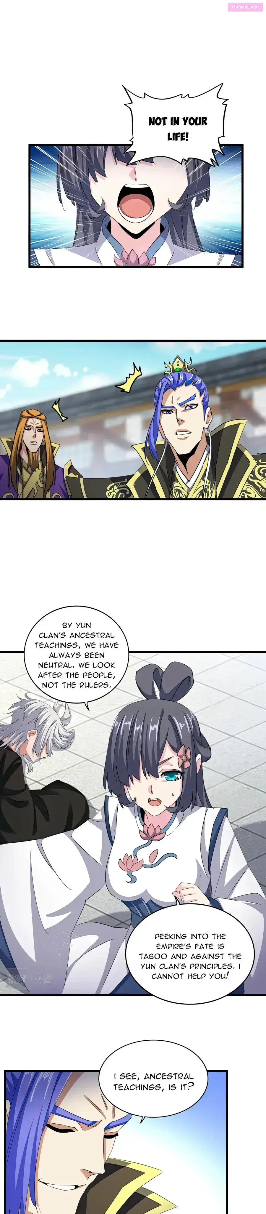Magic Emperor Zinmanga X Chapter 398 Page 1