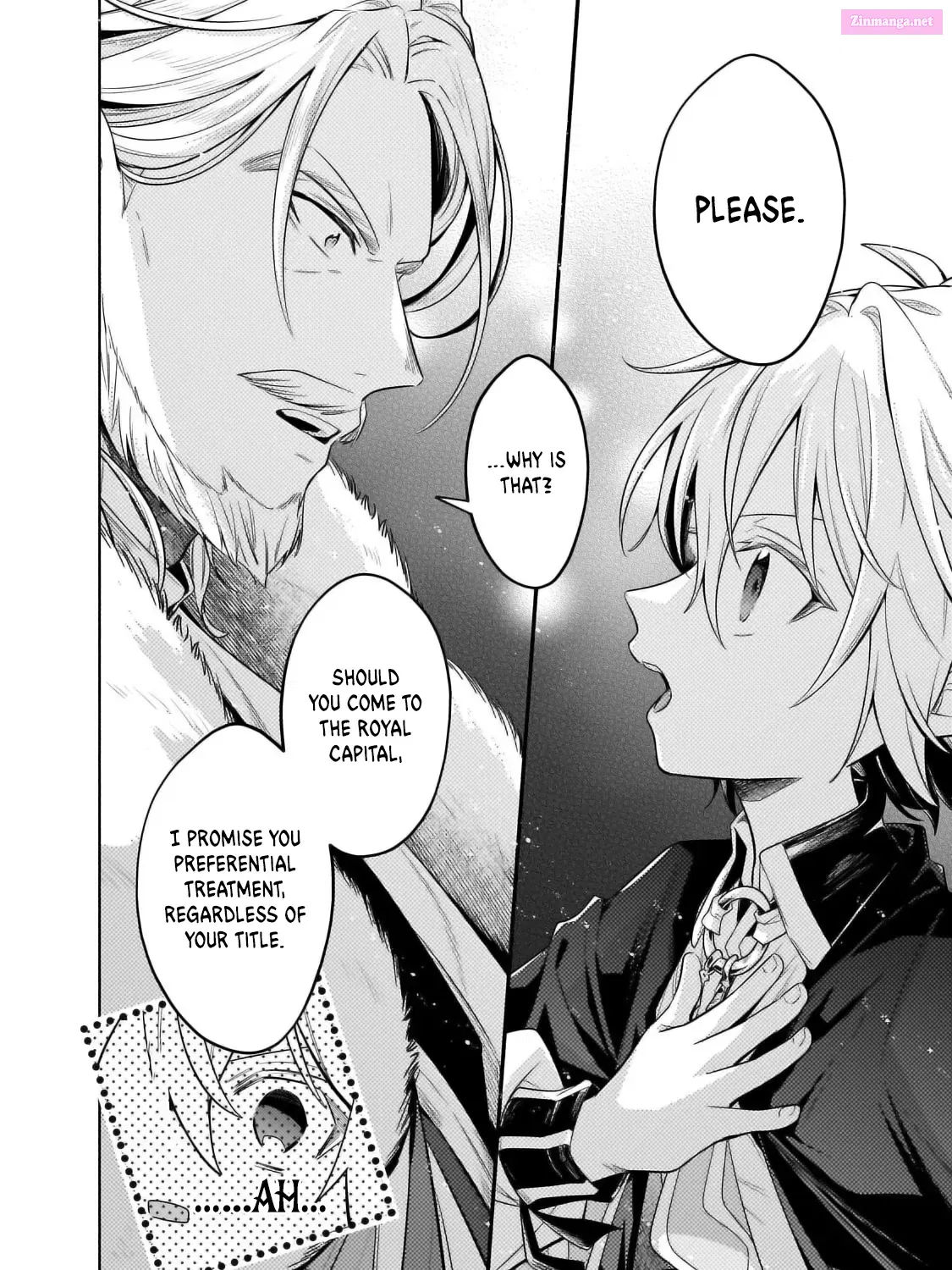 Okiraku Ryoushu no Tanoshii Ryouchi Bouei Zinmanga X Chapter 34.1 Page 4