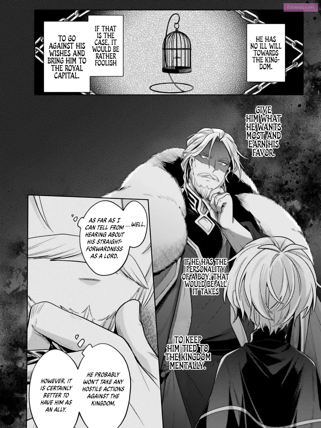 Okiraku Ryoushu no Tanoshii Ryouchi Bouei Zinmanga X Chapter 34.1 Page 16