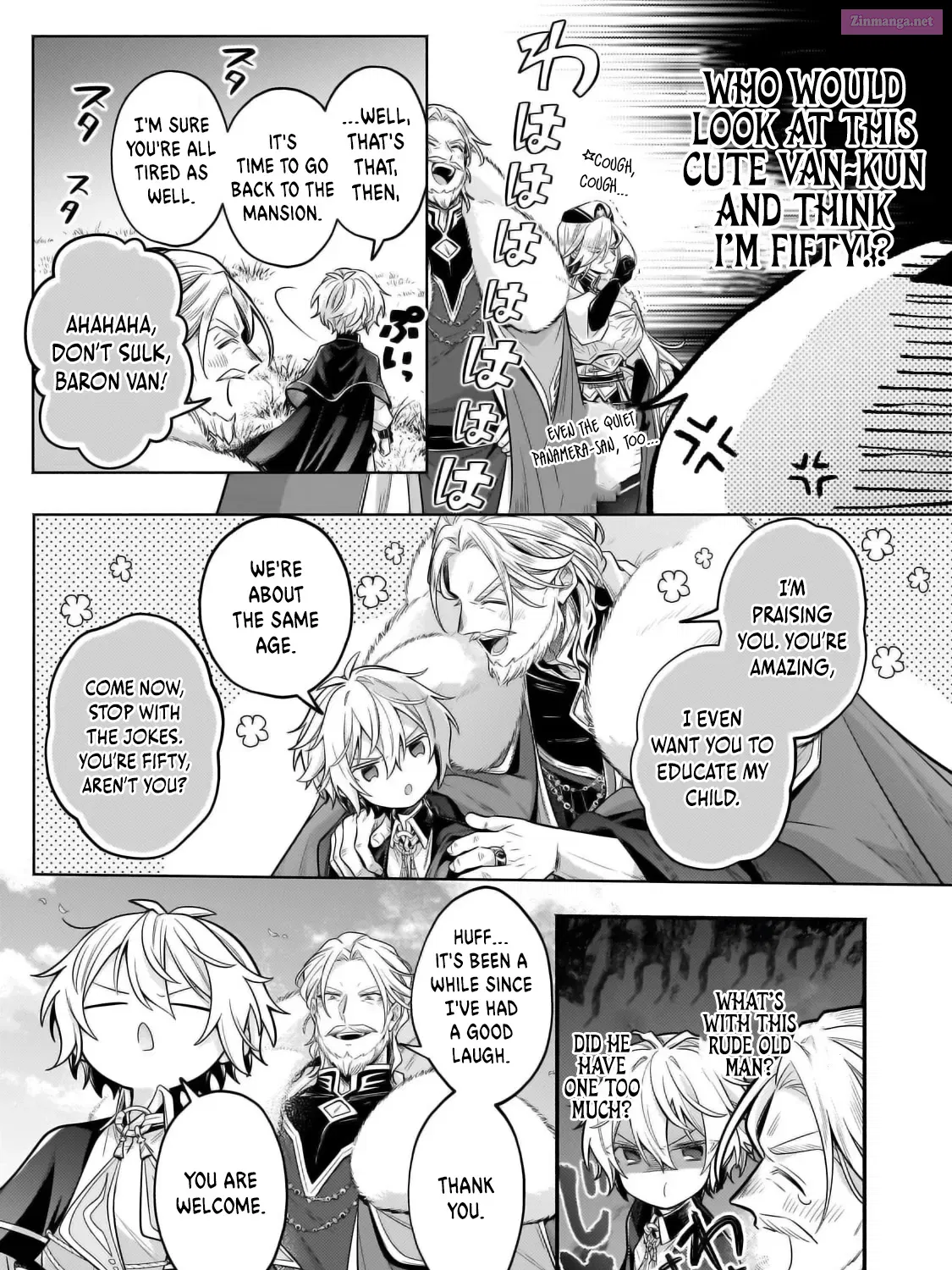 Okiraku Ryoushu no Tanoshii Ryouchi Bouei Zinmanga X Chapter 34.1 Page 22