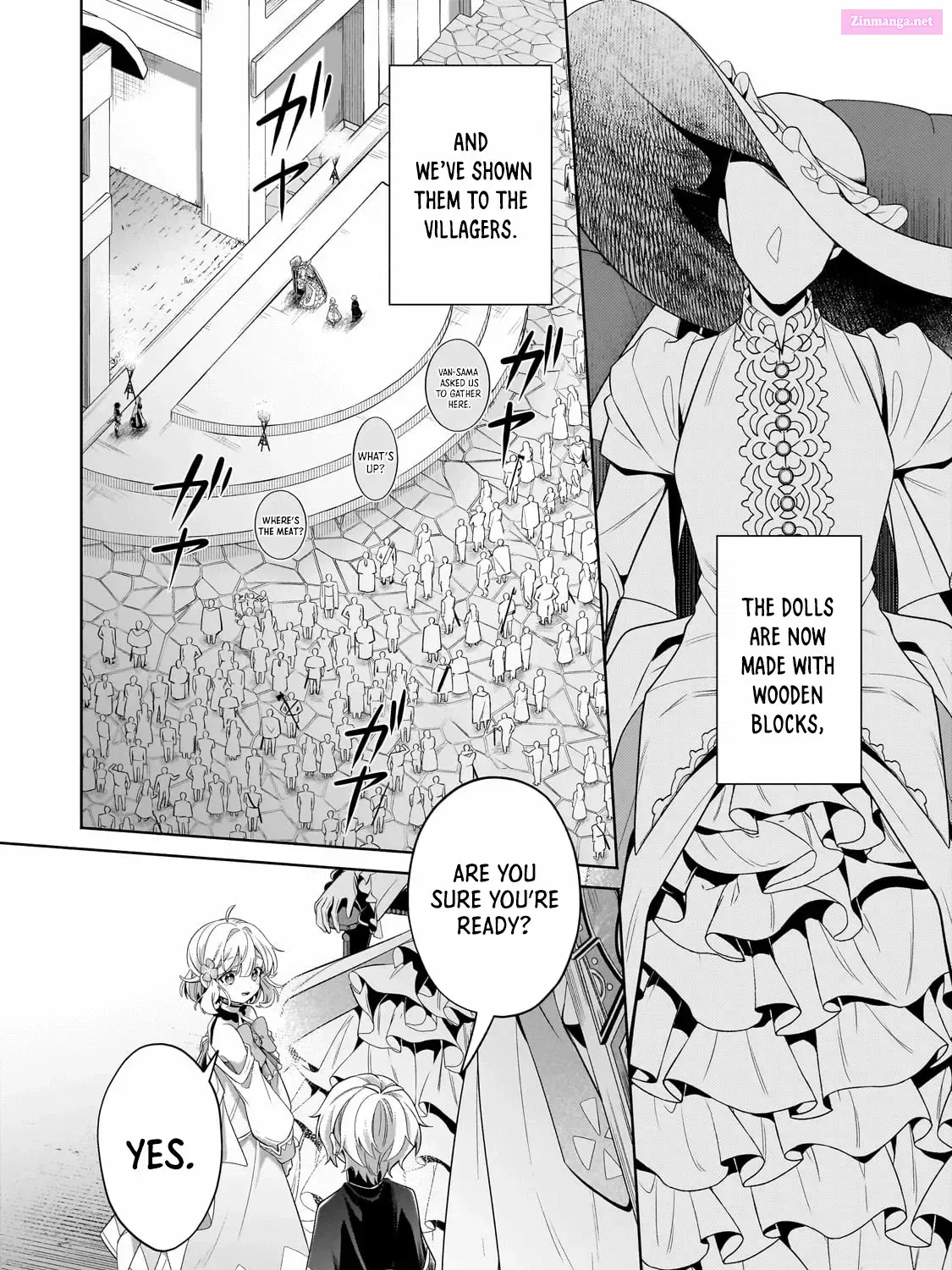 Okiraku Ryoushu no Tanoshii Ryouchi Bouei Zinmanga X Chapter 31.1 Page 16