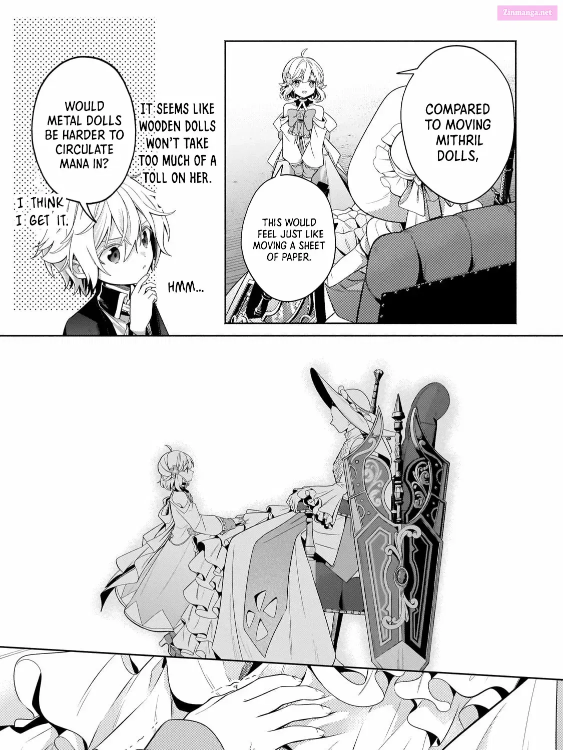 Okiraku Ryoushu no Tanoshii Ryouchi Bouei Zinmanga X Chapter 31.1 Page 18