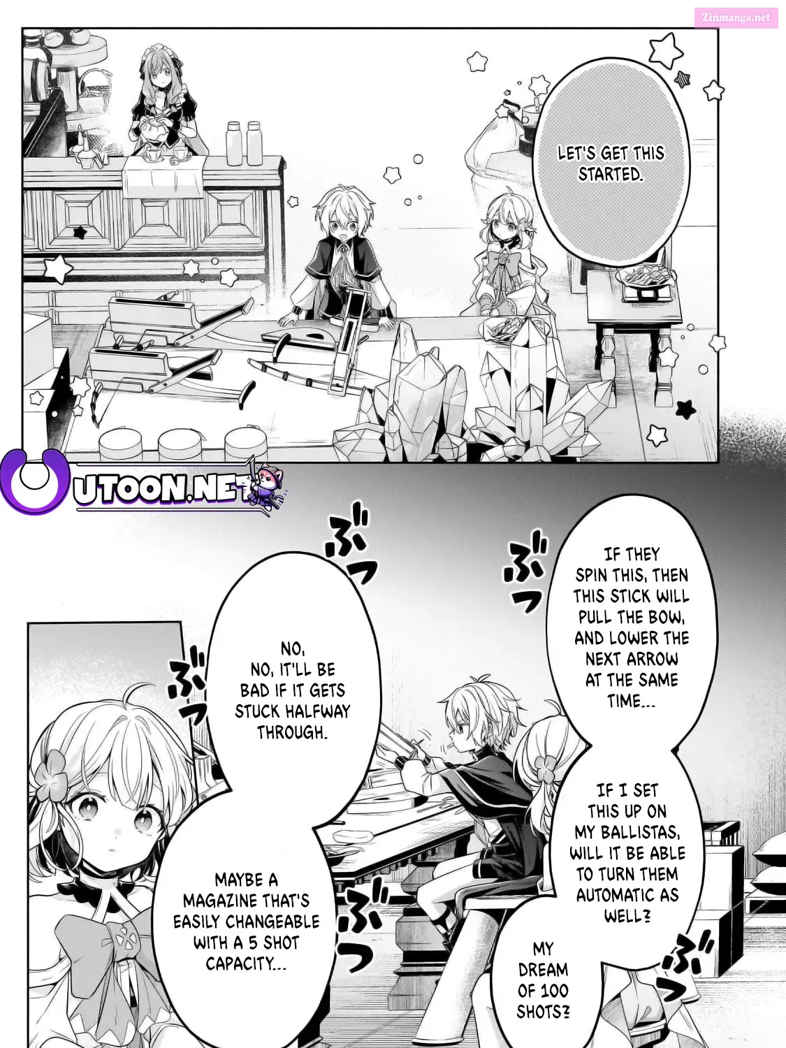 Okiraku Ryoushu no Tanoshii Ryouchi Bouei Zinmanga X Chapter 30.2 Page 2
