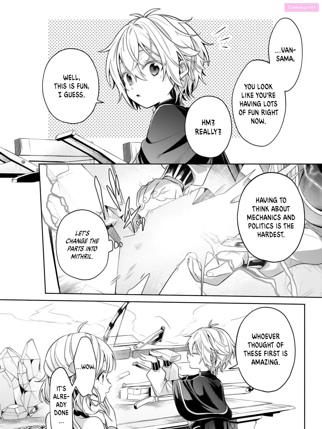 Okiraku Ryoushu no Tanoshii Ryouchi Bouei Zinmanga X Chapter 30.2 Page 4