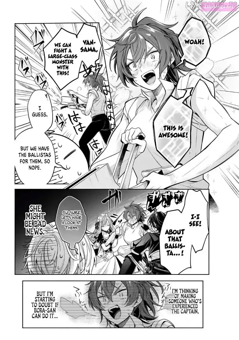 Okiraku Ryoushu no Tanoshii Ryouchi Bouei Zinmanga X Chapter 30.1 Page 12