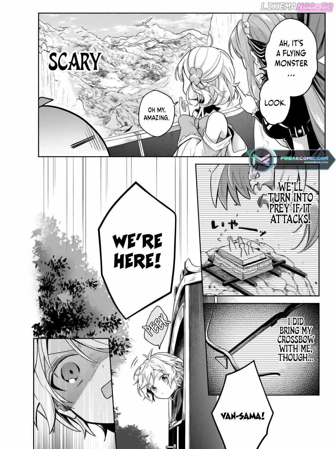 Okiraku Ryoushu no Tanoshii Ryouchi Bouei Zinmanga X Chapter 28.1 Page 16
