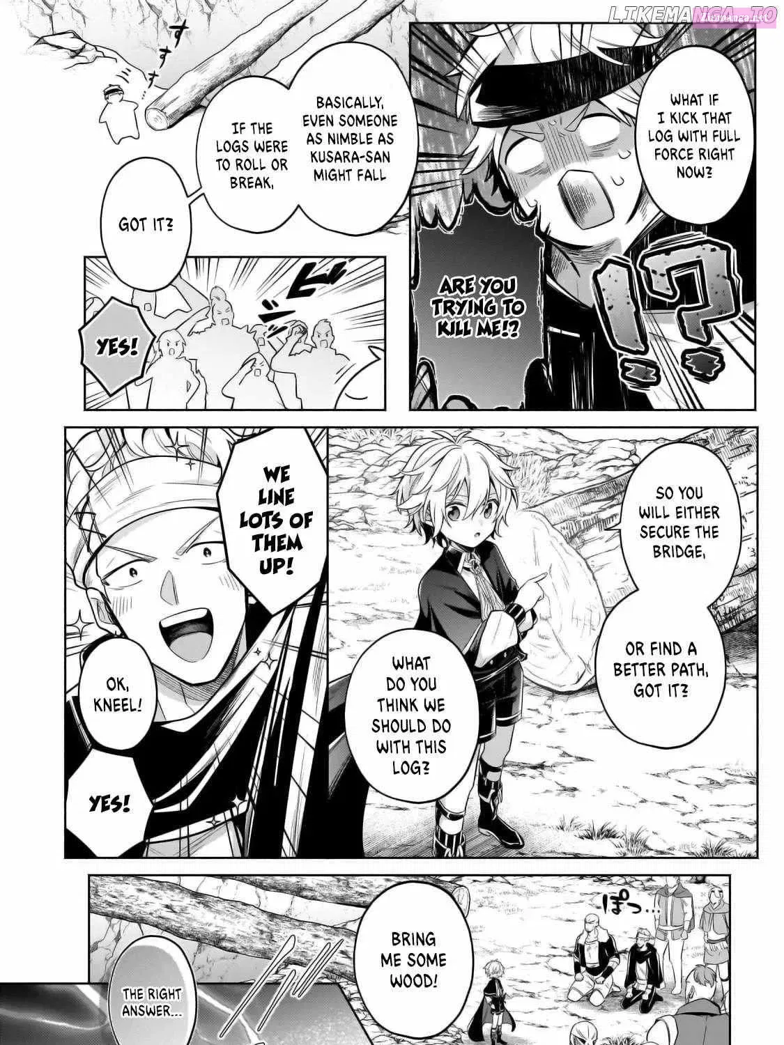 Okiraku Ryoushu no Tanoshii Ryouchi Bouei Zinmanga X Chapter 28.1 Page 24