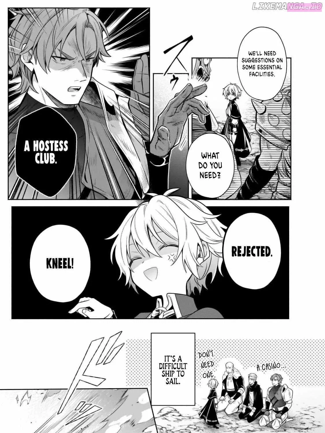 Okiraku Ryoushu no Tanoshii Ryouchi Bouei Zinmanga X Chapter 28.1 Page 30