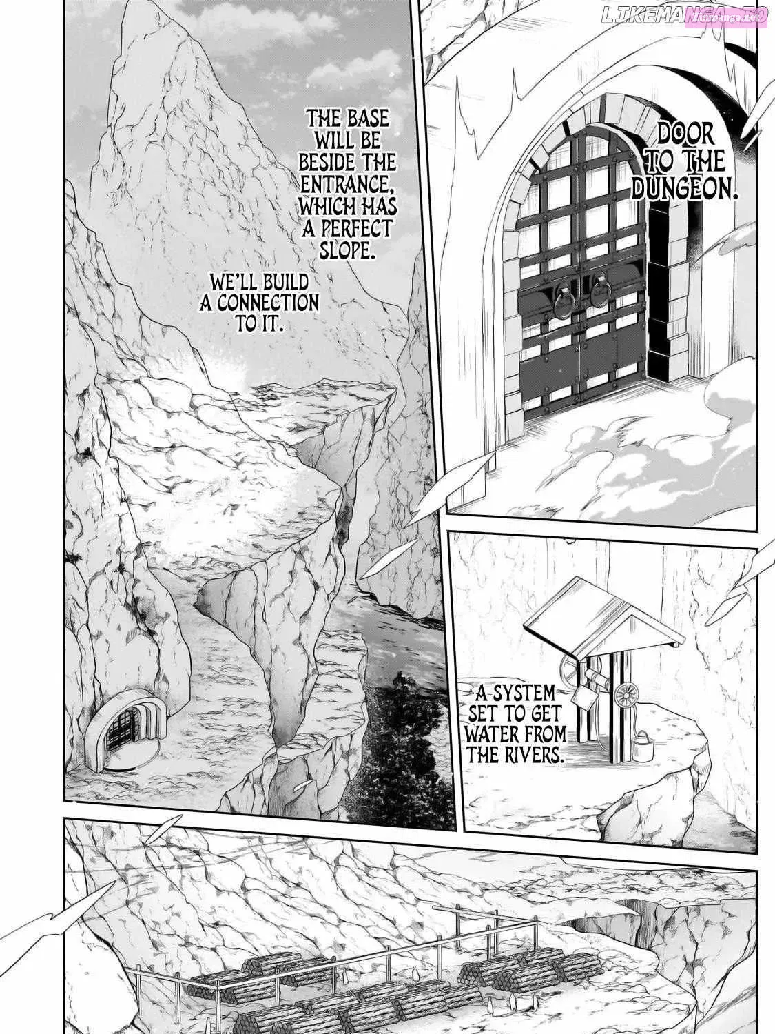 Okiraku Ryoushu no Tanoshii Ryouchi Bouei Zinmanga X Chapter 28.1 Page 32