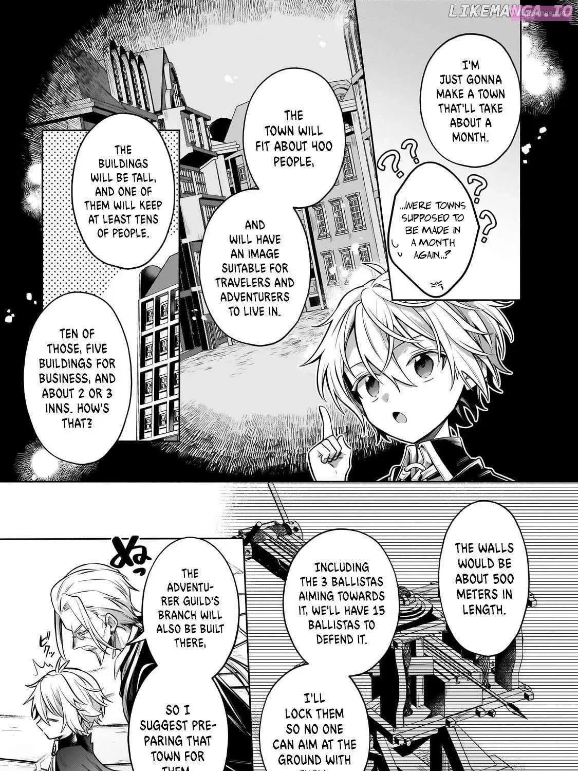 Okiraku Ryoushu no Tanoshii Ryouchi Bouei Zinmanga X Chapter 26.3 Page 7