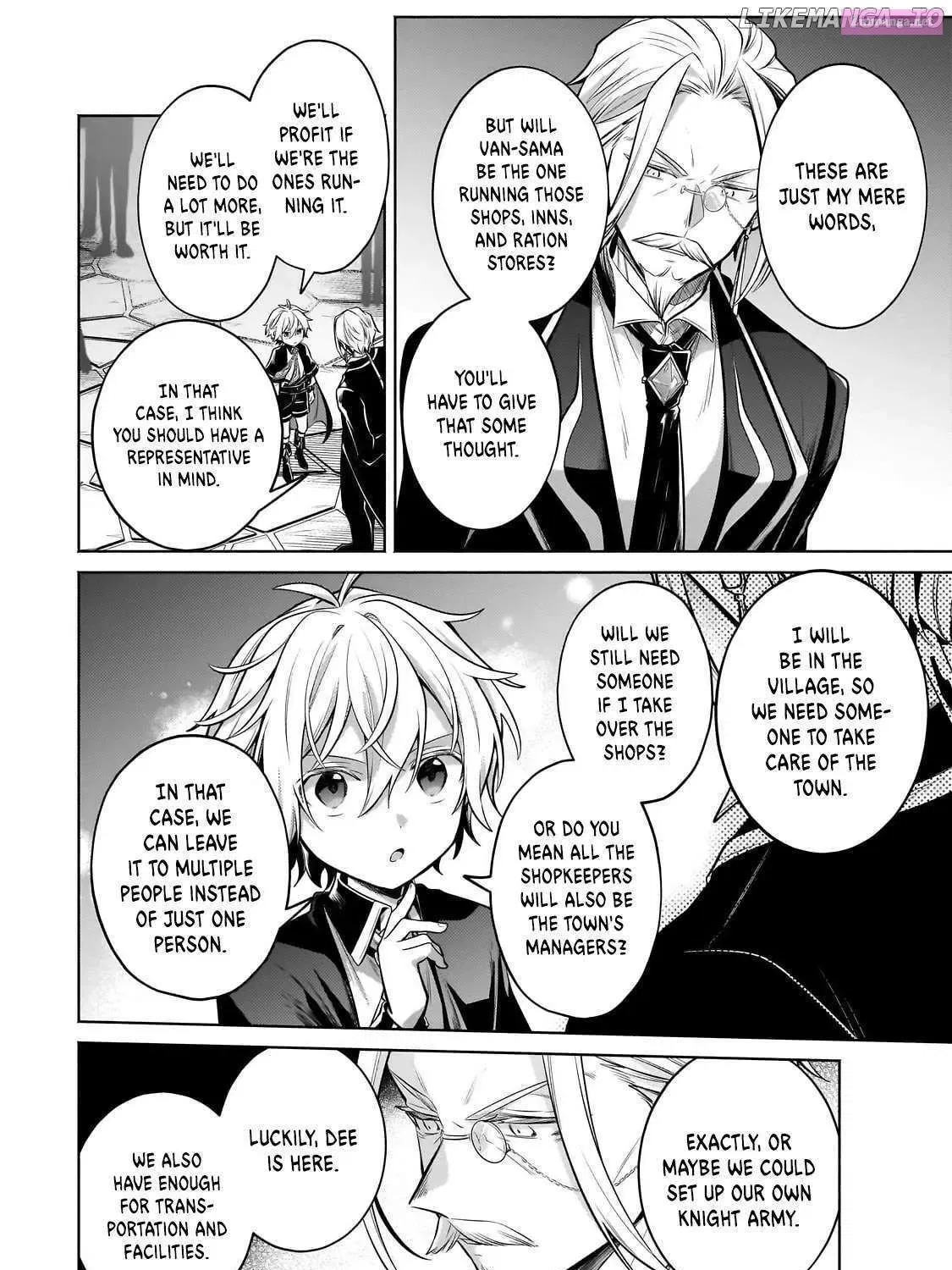 Okiraku Ryoushu no Tanoshii Ryouchi Bouei Zinmanga X Chapter 26.3 Page 9