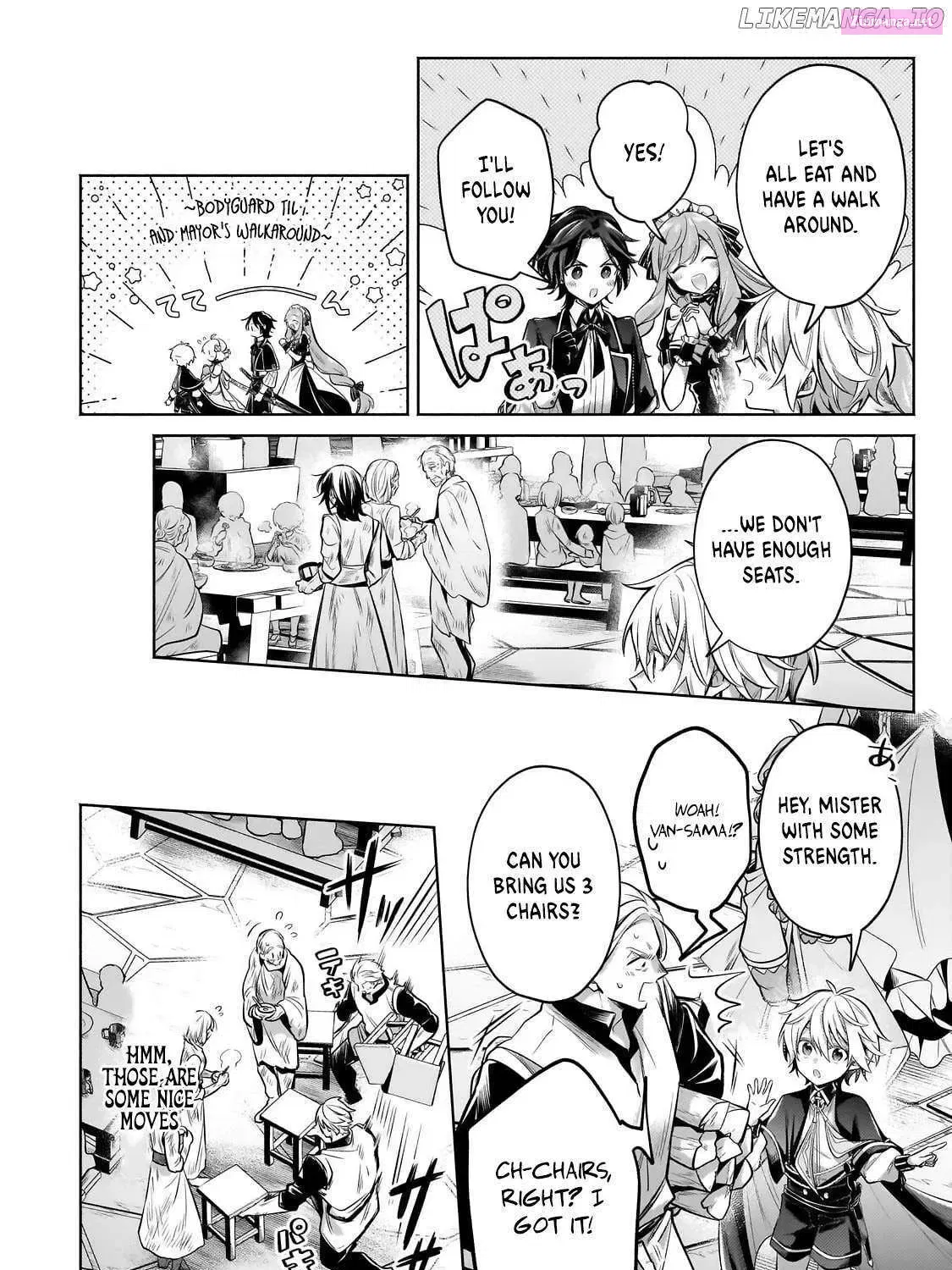 Okiraku Ryoushu no Tanoshii Ryouchi Bouei Zinmanga X Chapter 26.3 Page 17