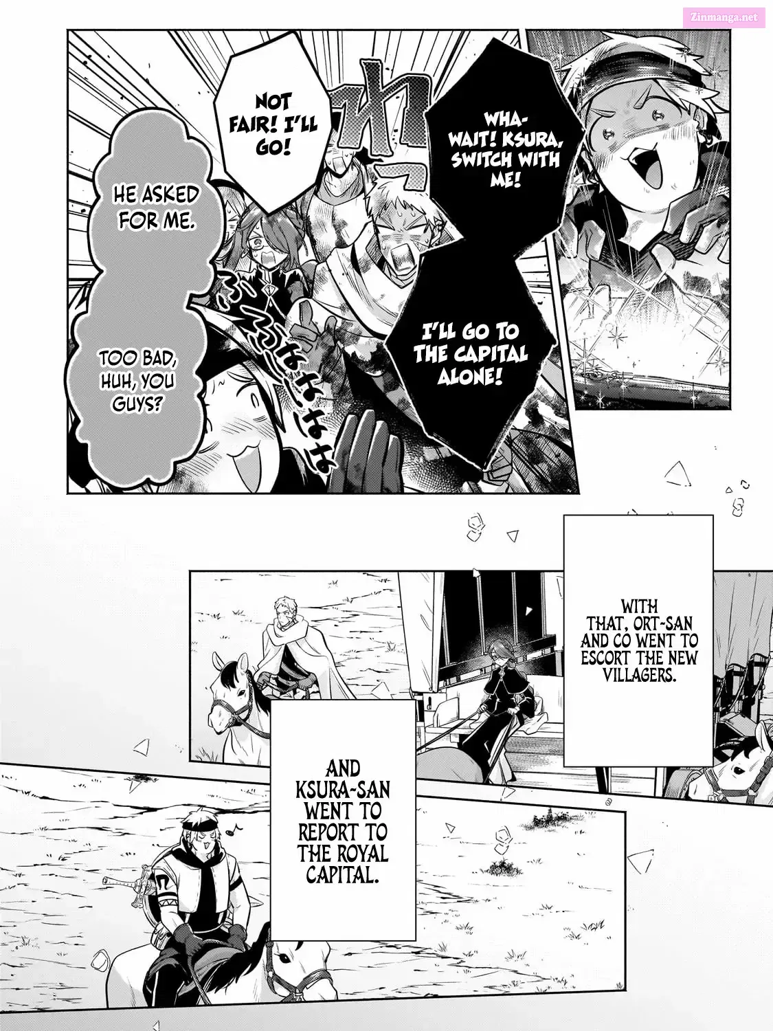 Okiraku Ryoushu no Tanoshii Ryouchi Bouei Zinmanga X Chapter 25.2 Page 17