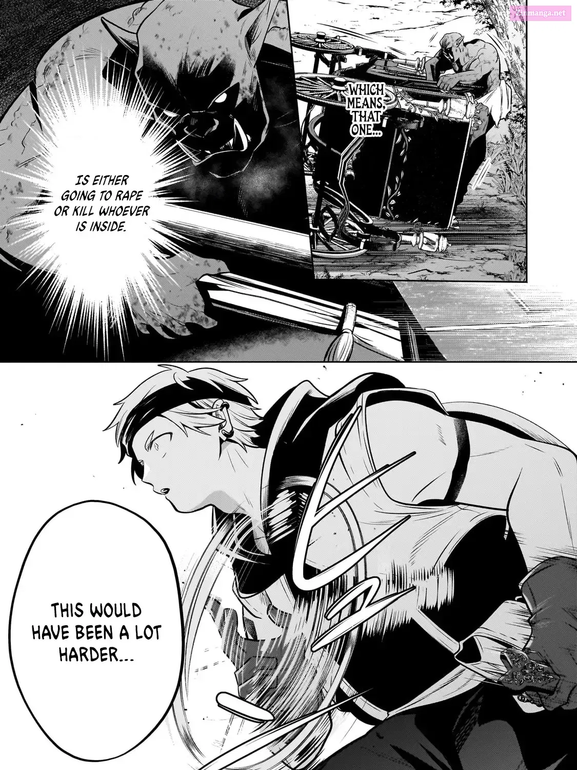 Okiraku Ryoushu no Tanoshii Ryouchi Bouei Zinmanga X Chapter 25.2 Page 27