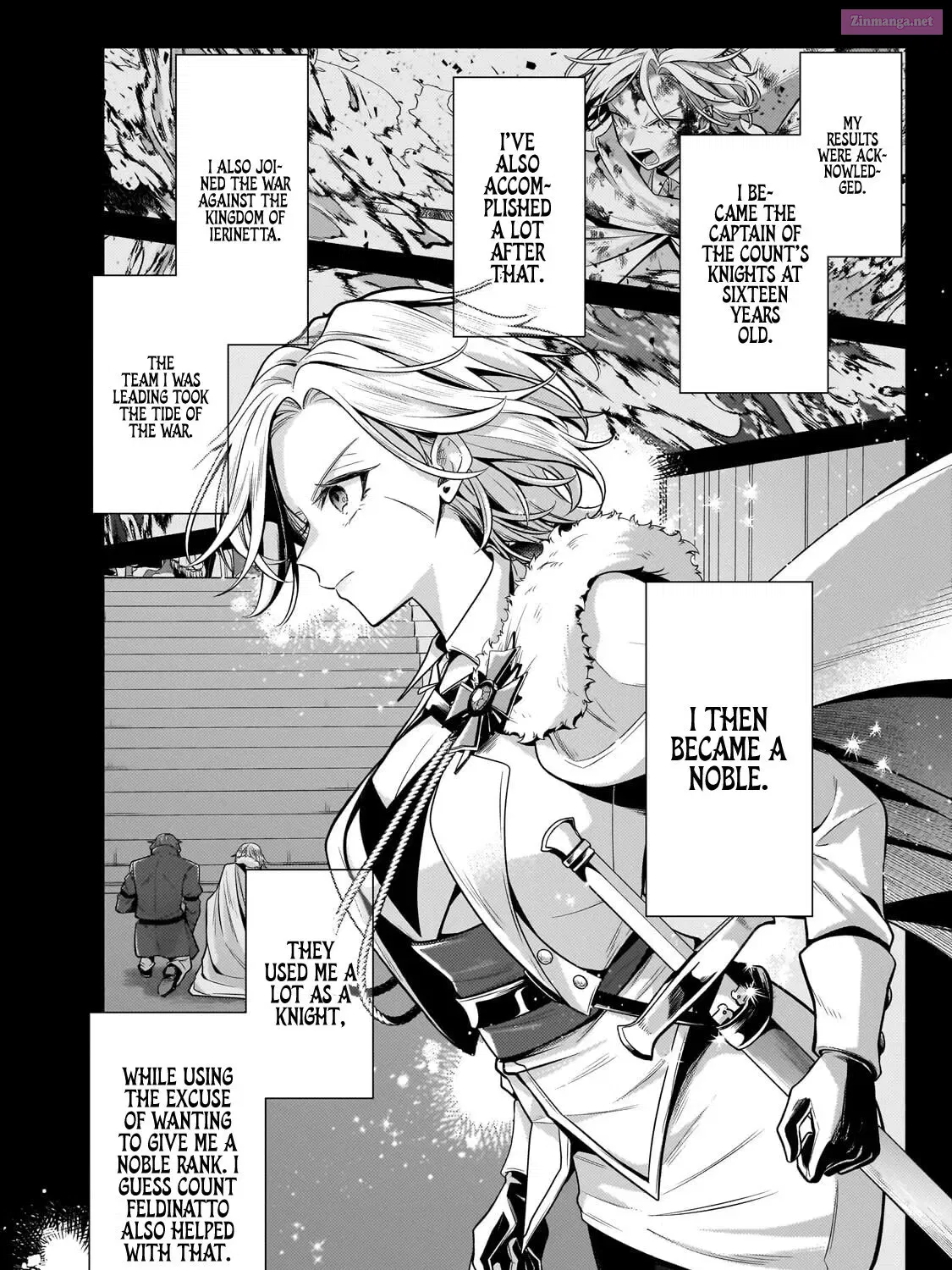 Okiraku Ryoushu no Tanoshii Ryouchi Bouei Zinmanga X Chapter 24 Page 9