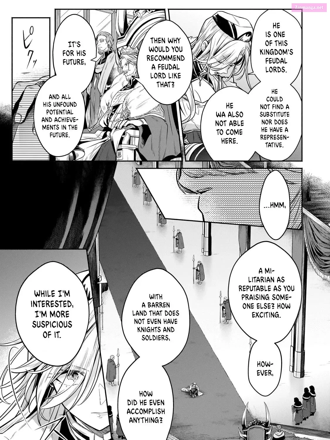 Okiraku Ryoushu no Tanoshii Ryouchi Bouei Zinmanga X Chapter 24 Page 15