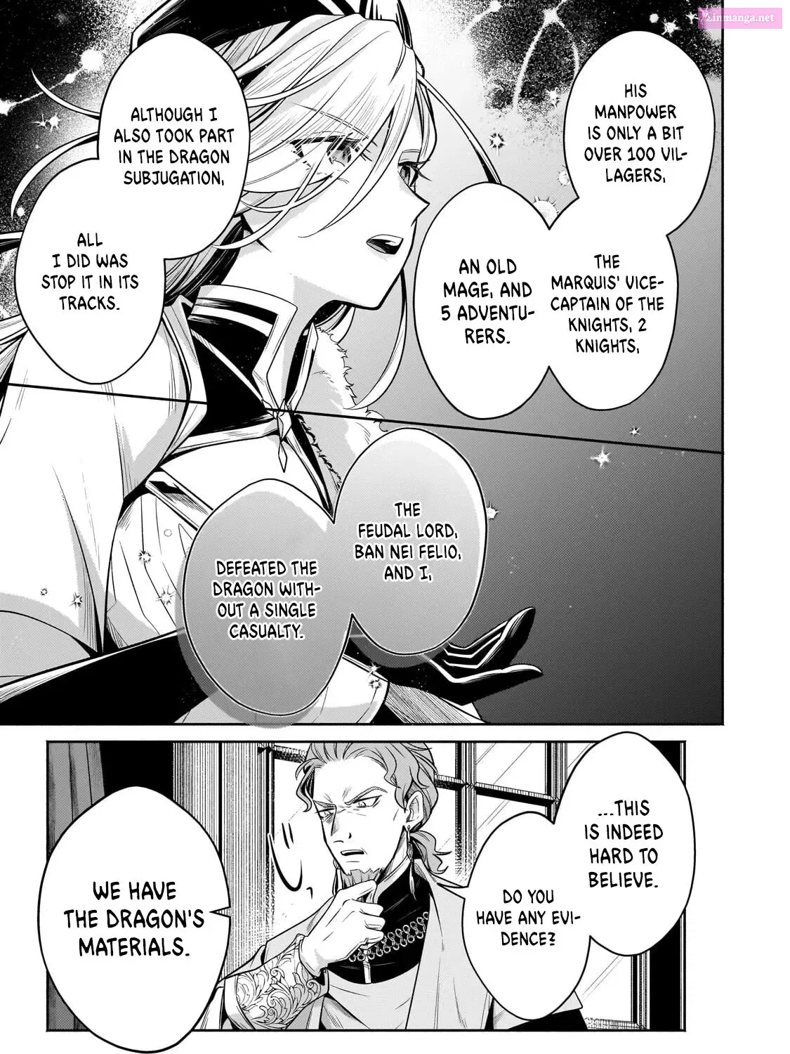 Okiraku Ryoushu no Tanoshii Ryouchi Bouei Zinmanga X Chapter 24 Page 23