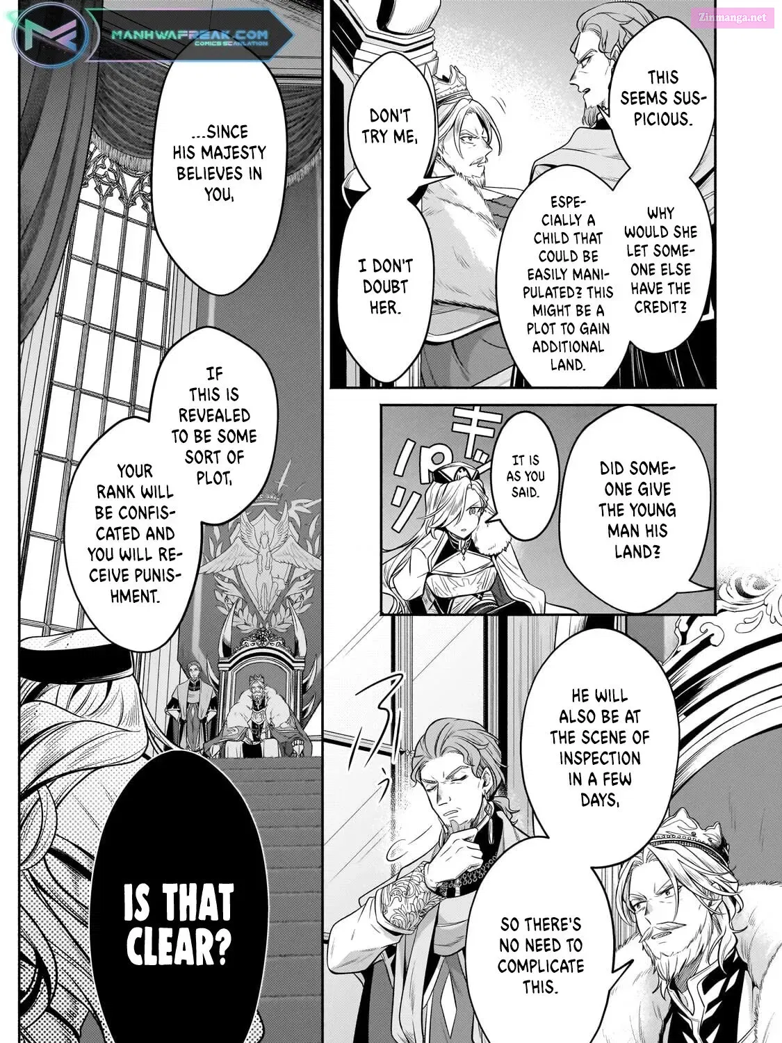 Okiraku Ryoushu no Tanoshii Ryouchi Bouei Zinmanga X Chapter 24 Page 27