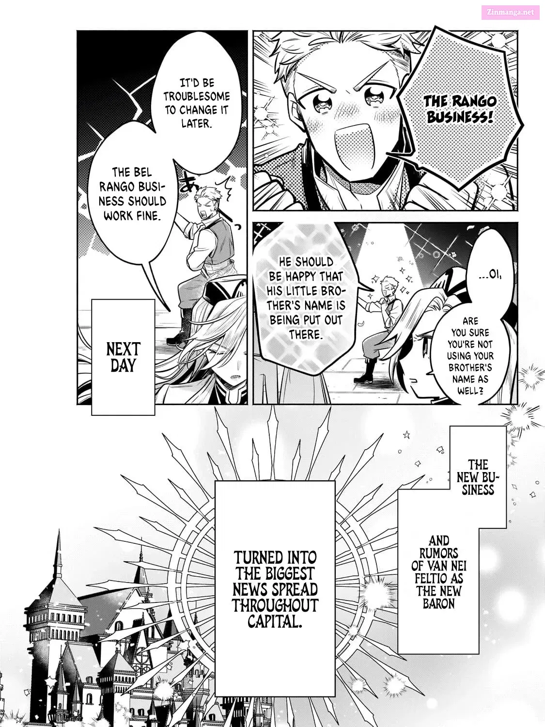 Okiraku Ryoushu no Tanoshii Ryouchi Bouei Zinmanga X Chapter 24 Page 37