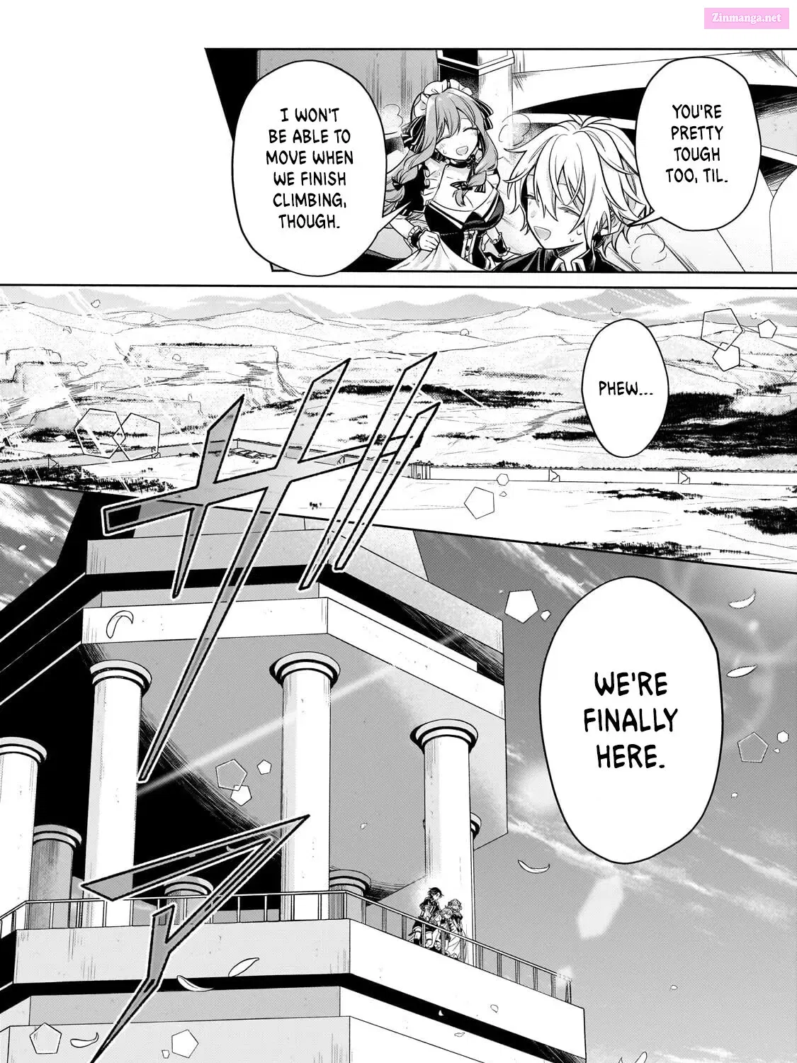 Okiraku Ryoushu no Tanoshii Ryouchi Bouei Zinmanga X Chapter 24 Page 49