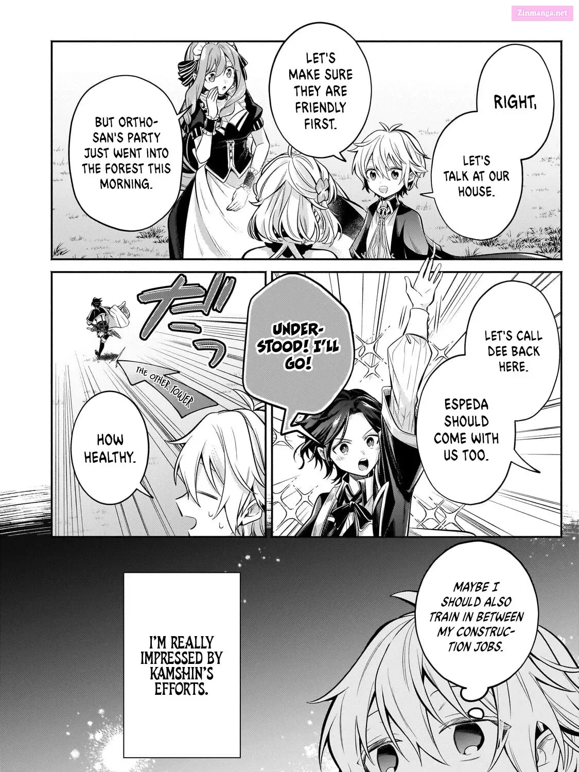 Okiraku Ryoushu no Tanoshii Ryouchi Bouei Zinmanga X Chapter 24 Page 65