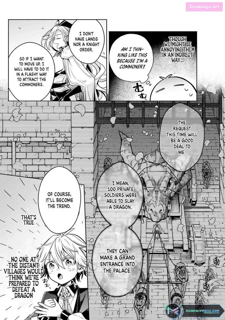 Okiraku Ryoushu no Tanoshii Ryouchi Bouei Zinmanga X Chapter 23.1 Page 9