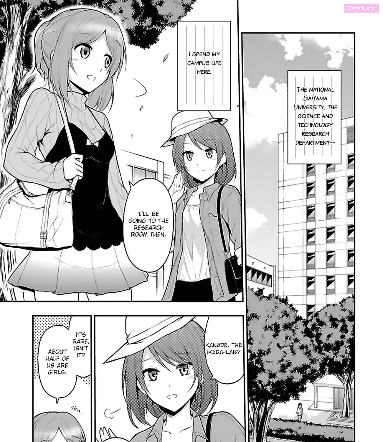 Rikei ga Koi ni Ochita no de Shoumei shitemita. Zinmanga X Chapter 3 Page 4