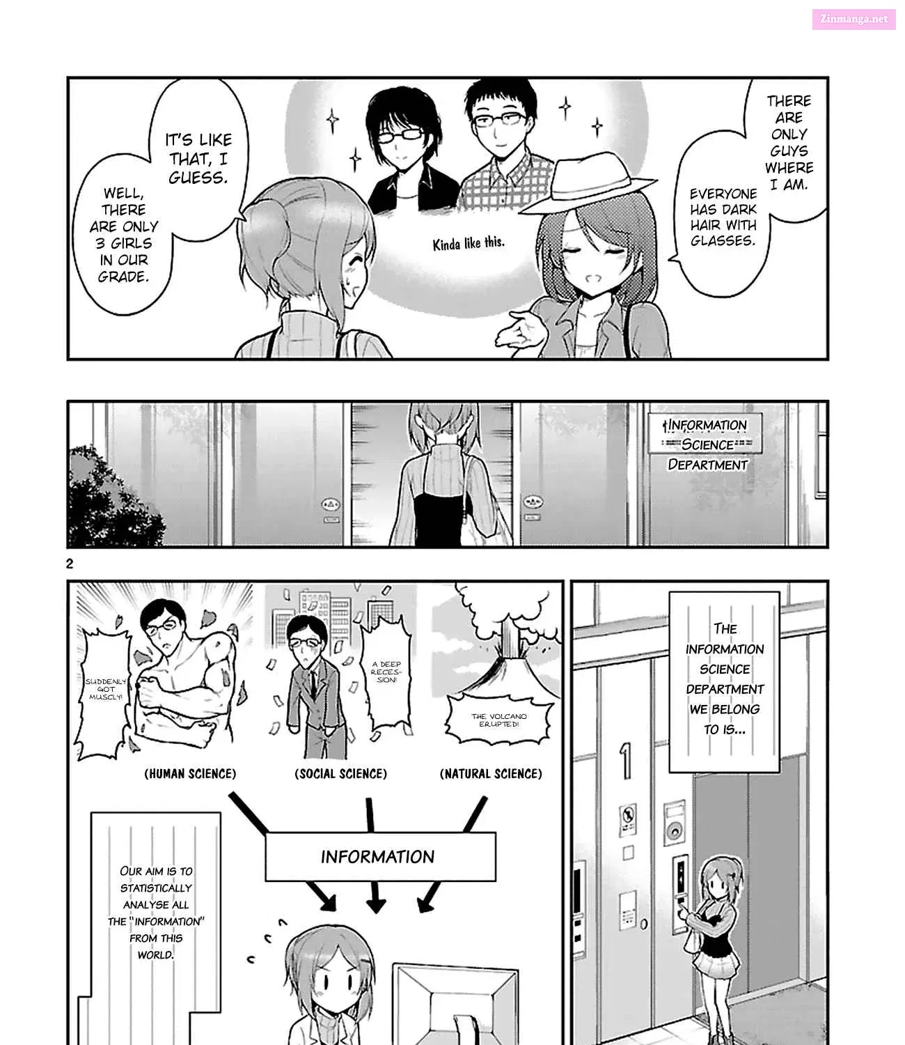 Rikei ga Koi ni Ochita no de Shoumei shitemita. Zinmanga X Chapter 3 Page 6