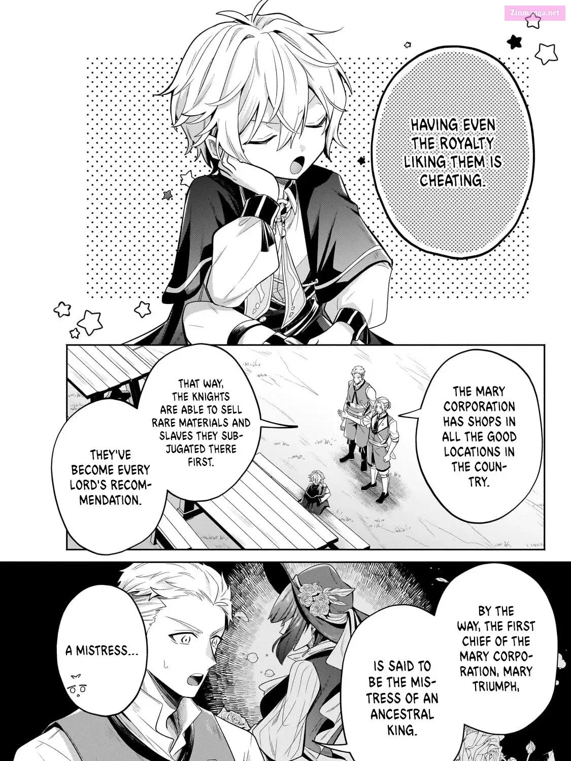 Okiraku Ryoushu no Tanoshii Ryouchi Bouei Zinmanga X Chapter 23 Page 5