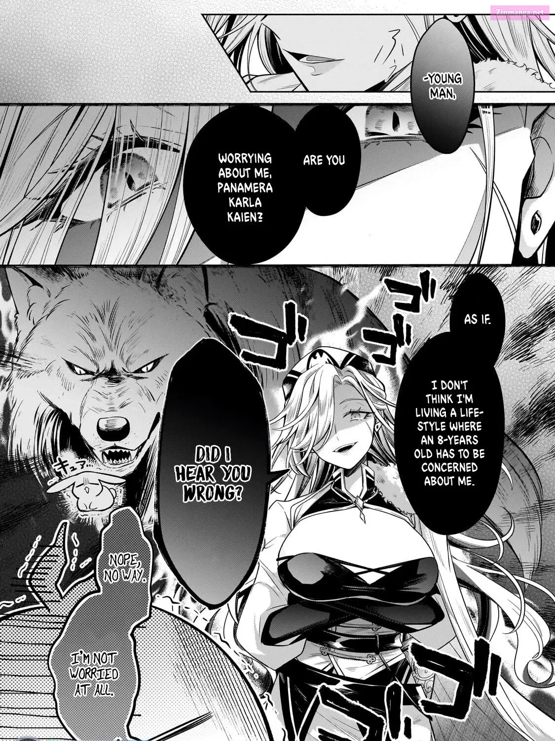 Okiraku Ryoushu no Tanoshii Ryouchi Bouei Zinmanga X Chapter 23 Page 31