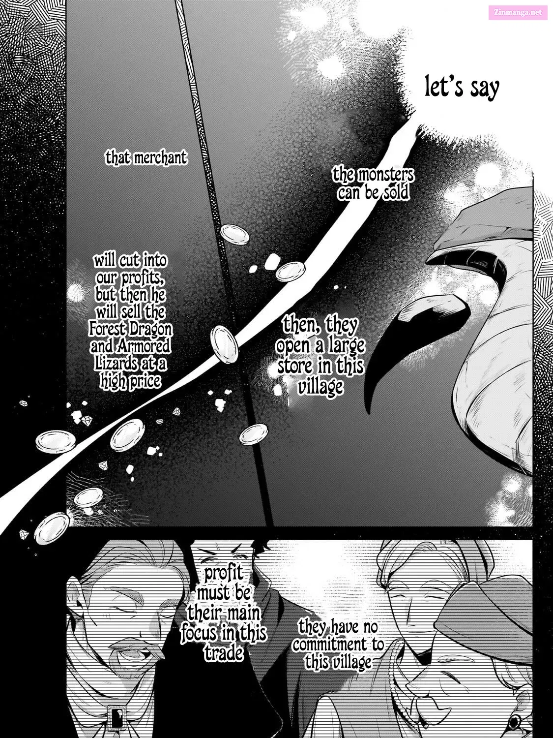 Okiraku Ryoushu no Tanoshii Ryouchi Bouei Zinmanga X Chapter 22 Page 40