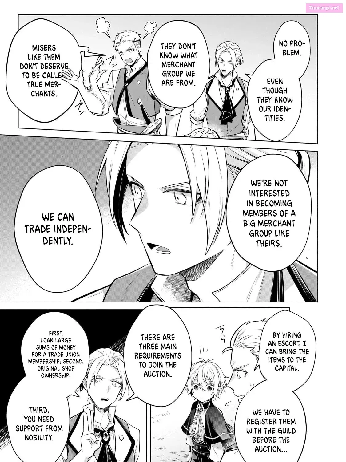 Okiraku Ryoushu no Tanoshii Ryouchi Bouei Zinmanga X Chapter 22 Page 54