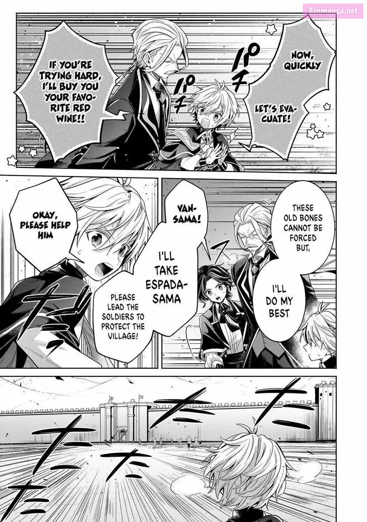 Okiraku Ryoushu no Tanoshii Ryouchi Bouei Zinmanga X Chapter 21.1 Page 5