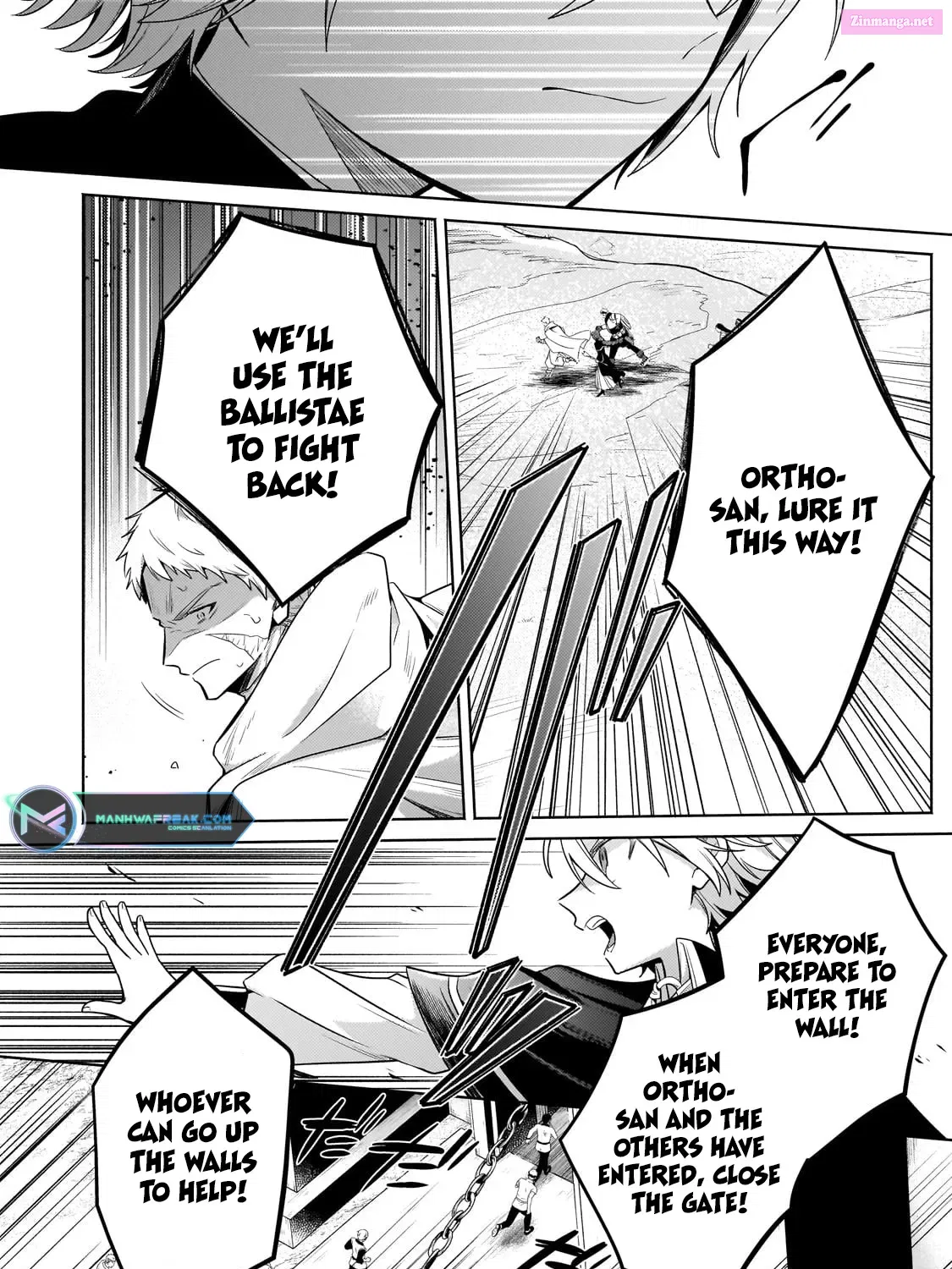 Okiraku Ryoushu no Tanoshii Ryouchi Bouei Zinmanga X Chapter 20.1 Page 26