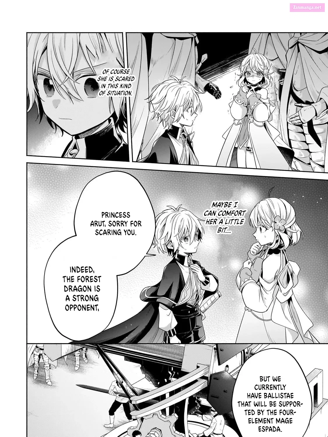 Okiraku Ryoushu no Tanoshii Ryouchi Bouei Zinmanga X Chapter 20.1 Page 30