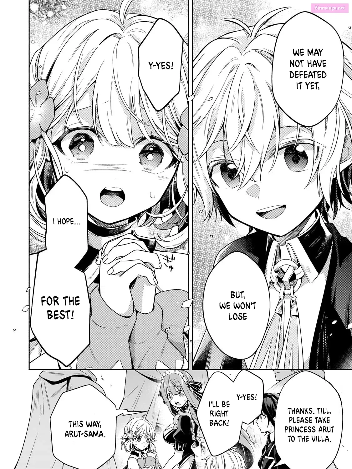 Okiraku Ryoushu no Tanoshii Ryouchi Bouei Zinmanga X Chapter 20.1 Page 34
