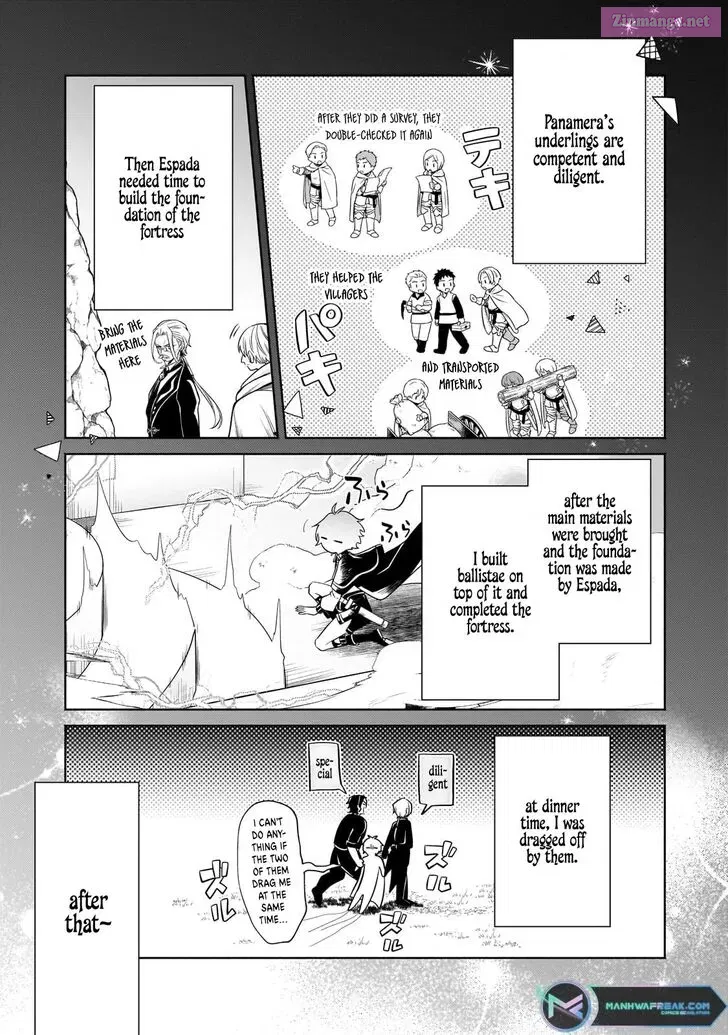 Okiraku Ryoushu no Tanoshii Ryouchi Bouei Zinmanga X Chapter 20 Page 3