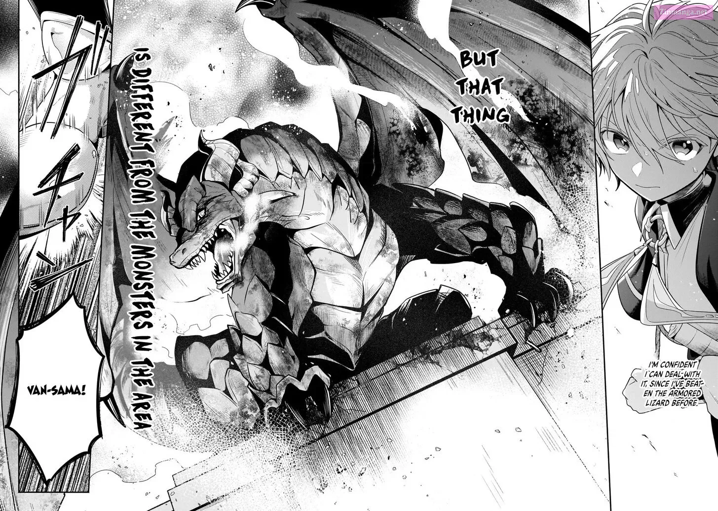 Okiraku Ryoushu no Tanoshii Ryouchi Bouei Zinmanga X Chapter 20 Page 36
