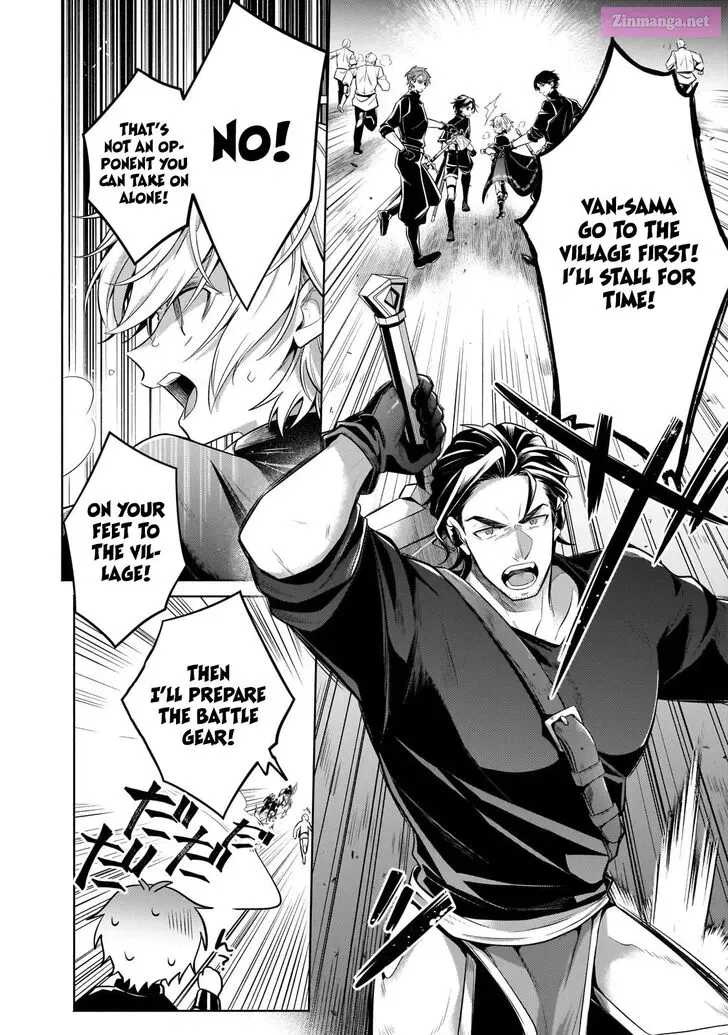 Okiraku Ryoushu no Tanoshii Ryouchi Bouei Zinmanga X Chapter 20 Page 37