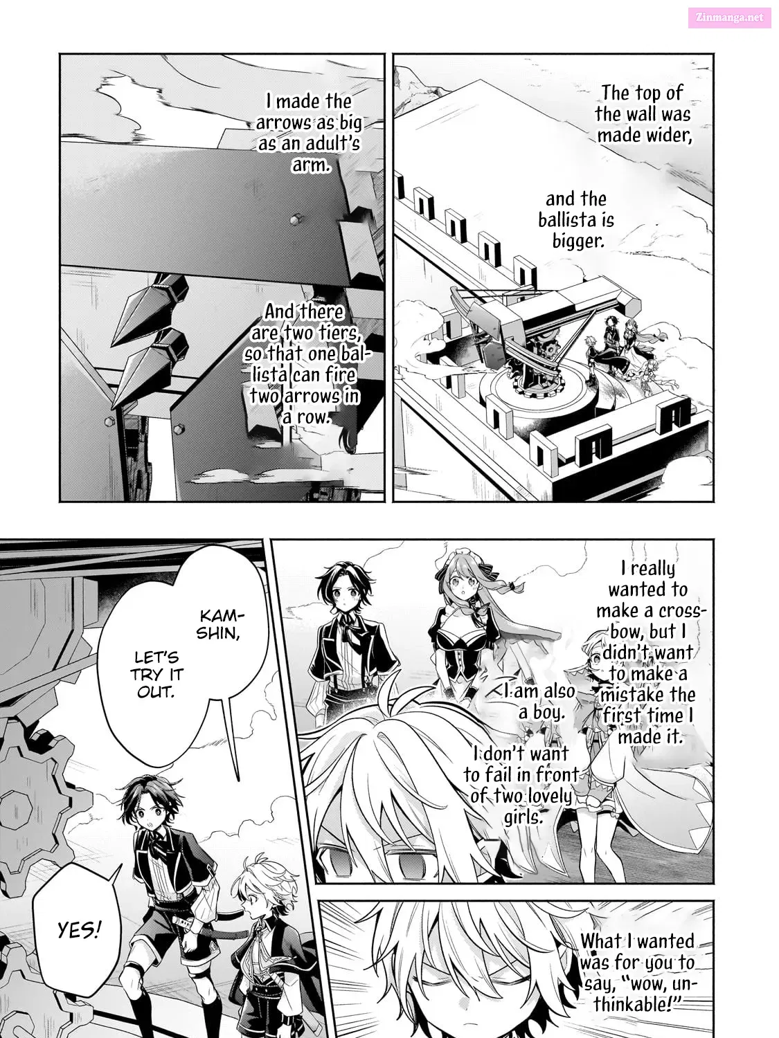 Okiraku Ryoushu no Tanoshii Ryouchi Bouei Zinmanga X Chapter 19.1 Page 24