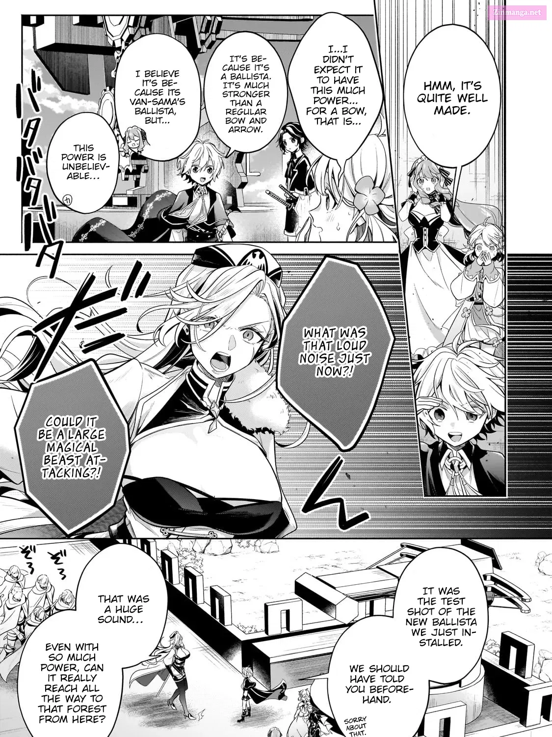 Okiraku Ryoushu no Tanoshii Ryouchi Bouei Zinmanga X Chapter 19.1 Page 28